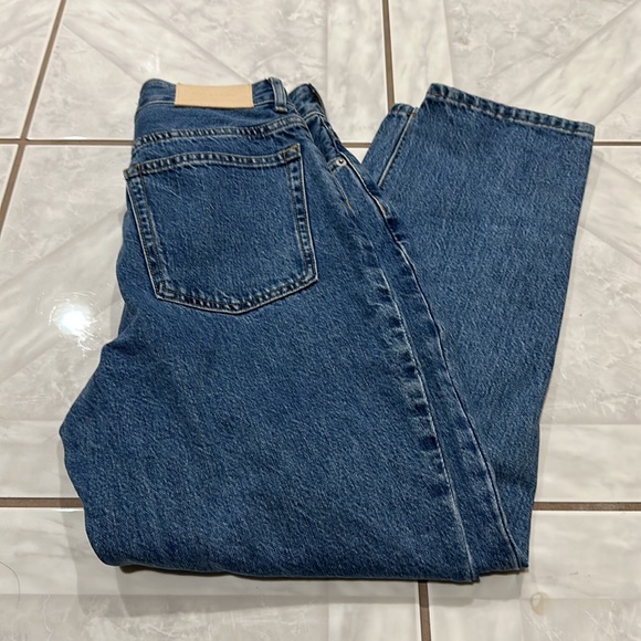 NWT Everlane 90’s Curvy High Rise Crop Denim Light Wash Jeans Women’s Size 25 - Picture 8 of 12